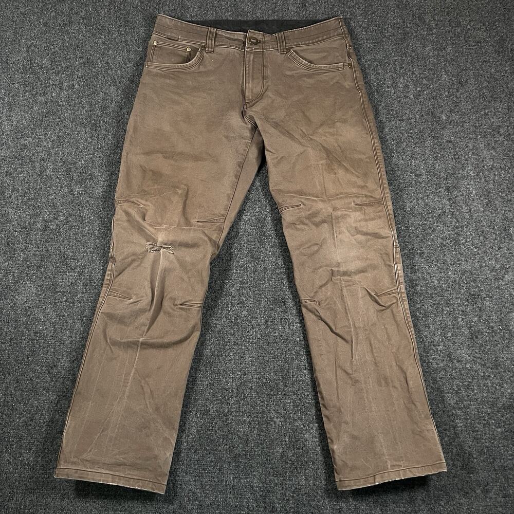 KUHL Rydr Jeans Stretch Hiking Pants Canvas 32x30 (33x29) Mens Gorpcore Trail